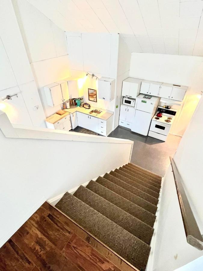 Les Appartements Du Vieil Edifice Metabetchouan Eksteriør bilde